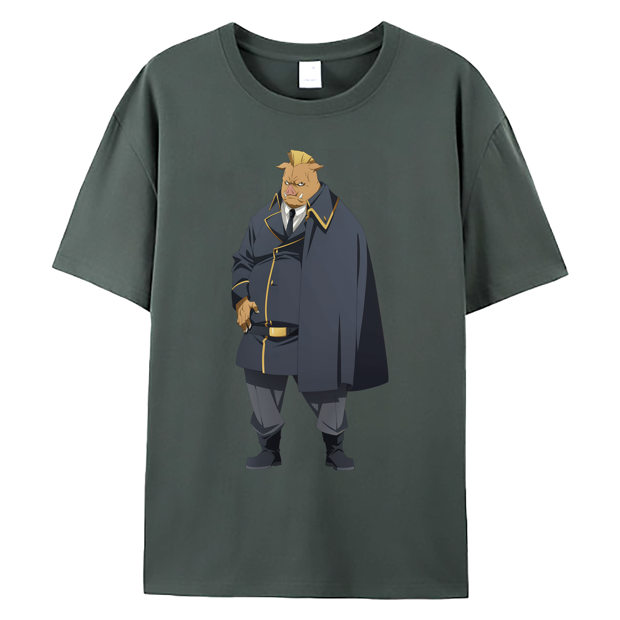 （画像用） 転スラ Regarding Reincarnated to Slime 綿100％ メンズ半袖Tシャツ｜肌触りやわらか＆通気性